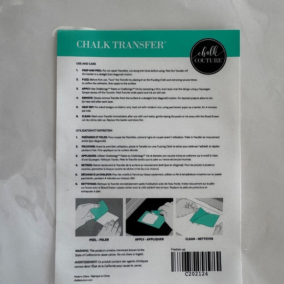 Stencil Freshen Up Chalk Couture - Picture 2 of 3